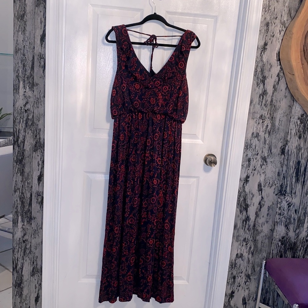 LOFT Long Flowered Summer Dress